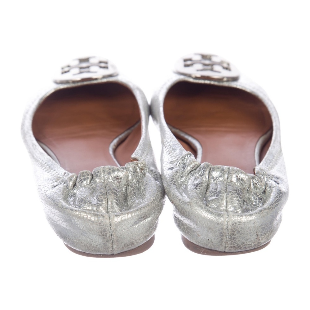 Tory Burch-Reva Leather Flats - Picture 2 of 8